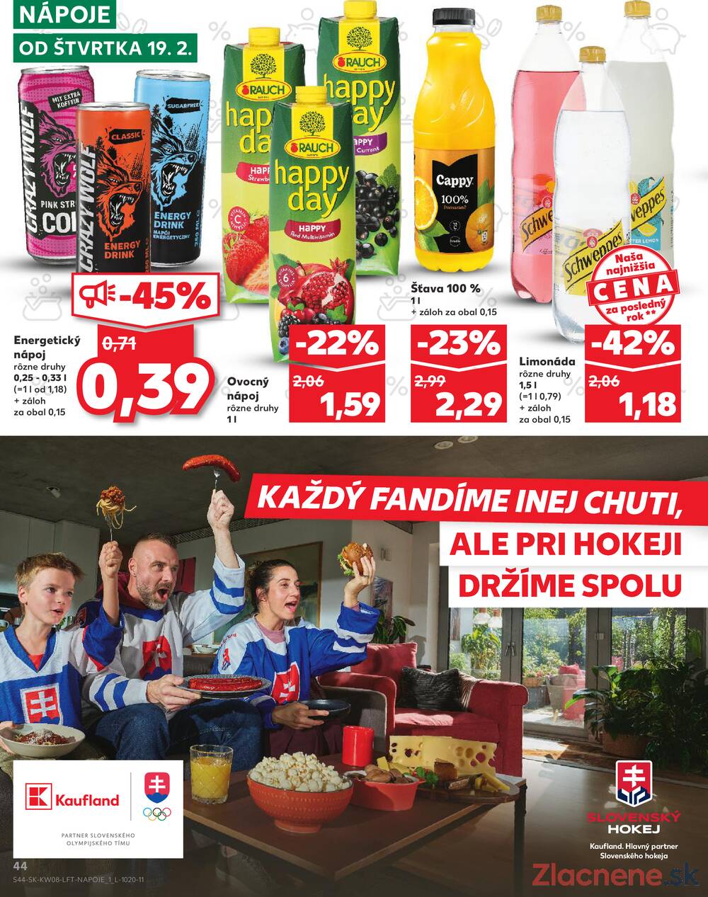 Kaufland 19.2. - 25.2. - Kaufland Bratislava - Rača