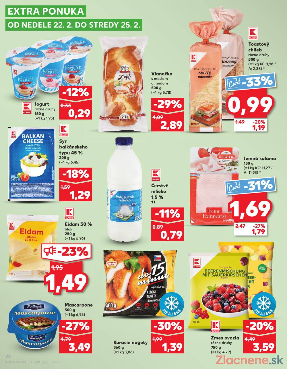 Kaufland 19.2. - 25.2. - Kaufland Trnava - Juh - Bratislavská