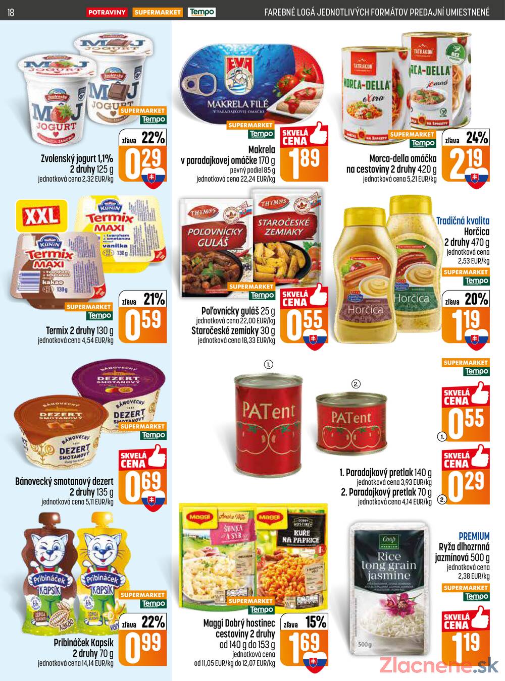 Leták COOP Jednota Slovensko - COOP do 25.2. - strana 18