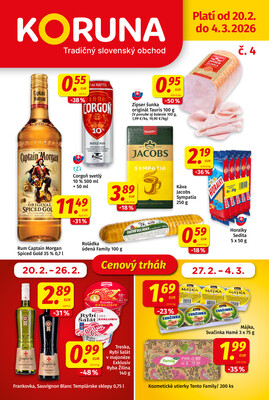 leták KORUNA