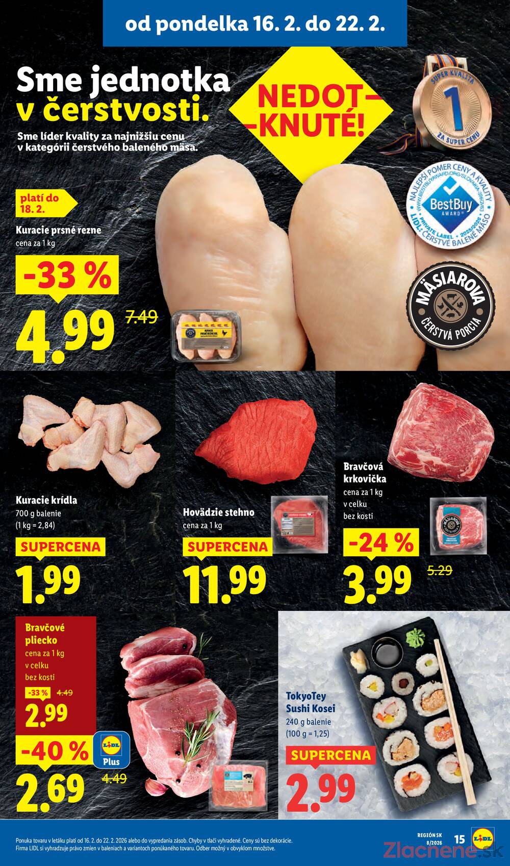 Lidl Štvrtok do 22.2.