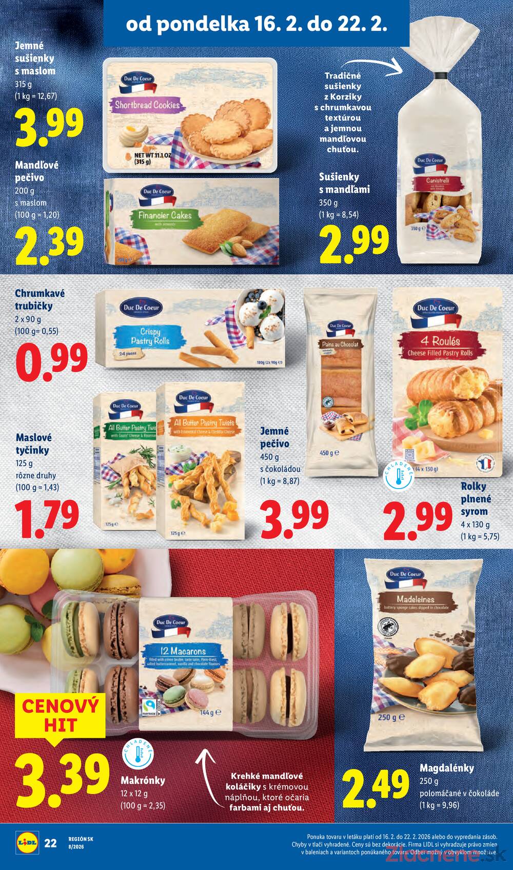 Lidl Štvrtok do 22.2.