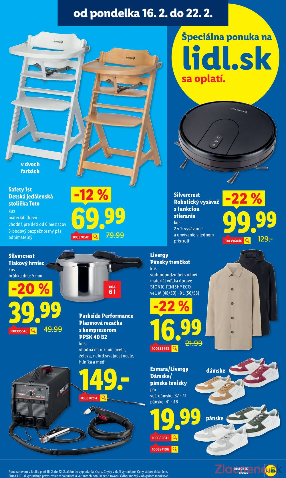 Lidl Štvrtok do 22.2.