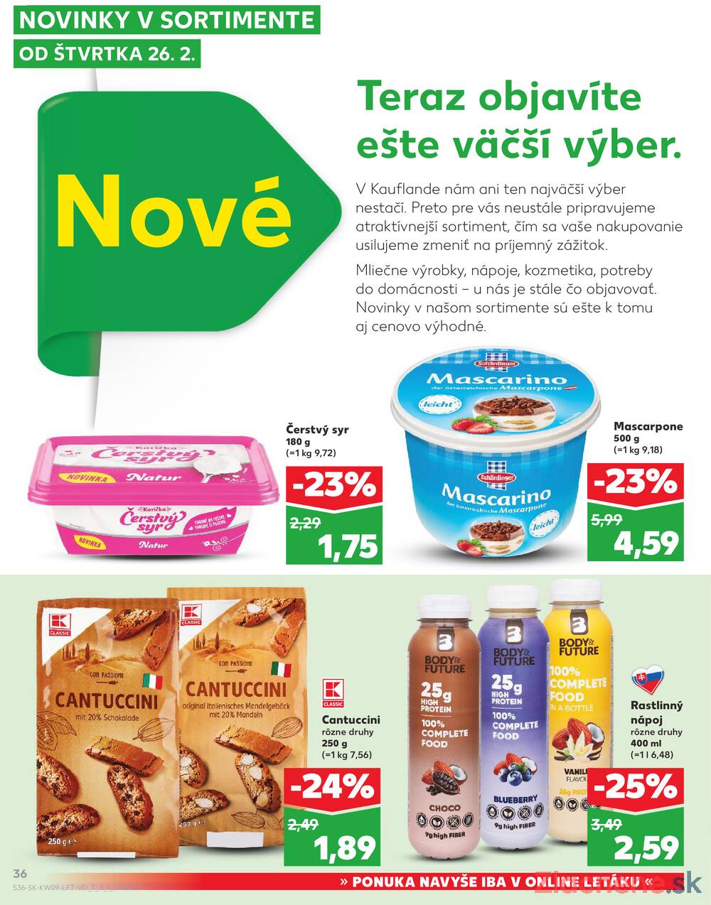 Kaufland 26.2. - 4.3. - Kaufland Bardejov
