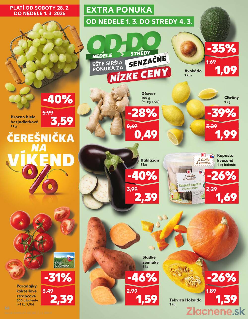 Kaufland 26.2. - 4.3. - Kaufland Bardejov