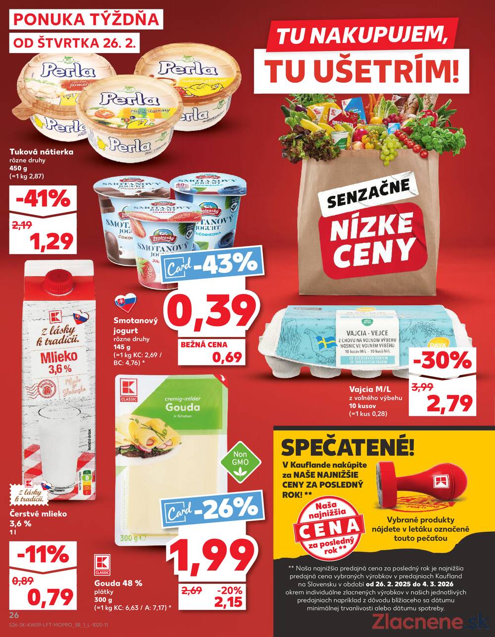 Kaufland 26.2. - 4.3. - Kaufland Dunajská Streda