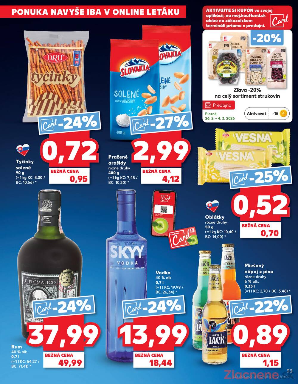 Kaufland 26.2. - 4.3. - Kaufland Piešťany