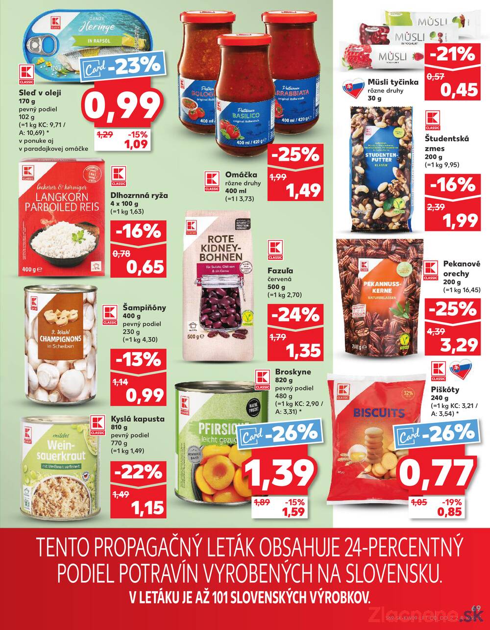 Kaufland 26.2. - 4.3. - Kaufland Zlaté Moravce
