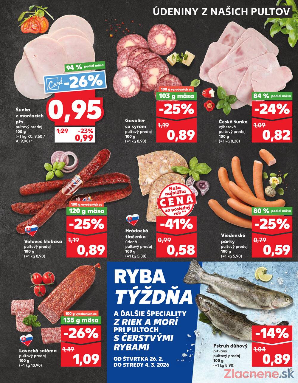 Kaufland 26.2. - 4.3. - Kaufland Trnava