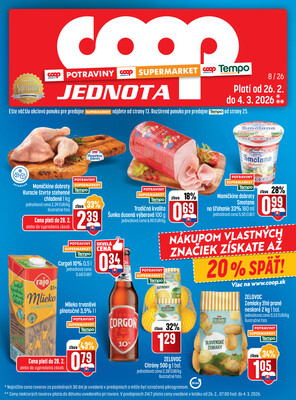 Leták COOP do 4.3.