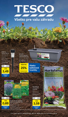 leták Tesco