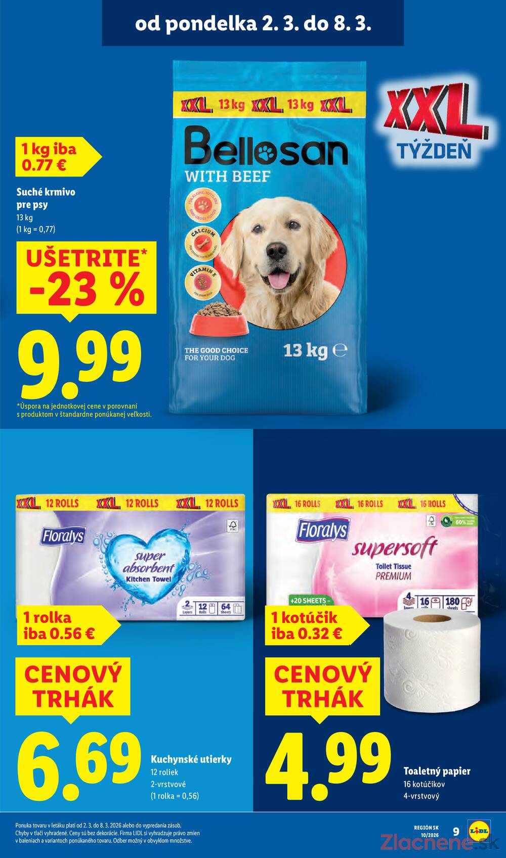 Lidl Pondělok 2.3. - 8.3.