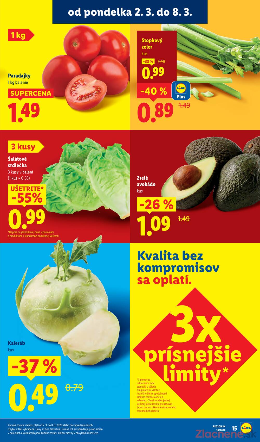 Lidl Pondělok 2.3. - 8.3.