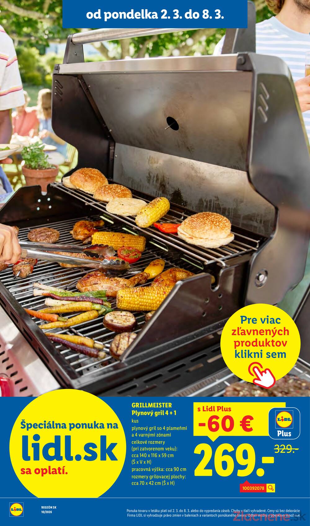 Lidl Pondělok 2.3. - 8.3.