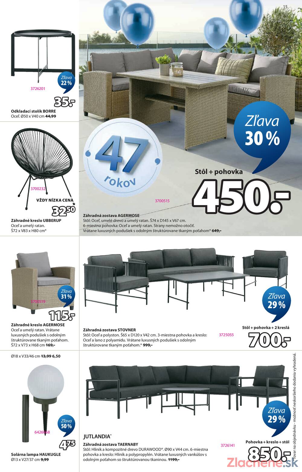 Leták Jysk - Jysk od 9.3. do 14.4.2026 - strana 15