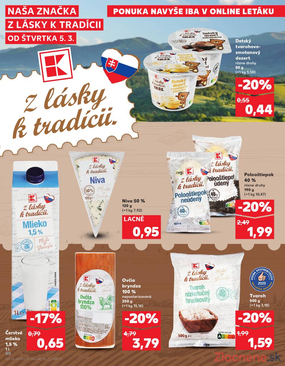 Kaufland 5.3. - 11.3. - Kaufland Brezno