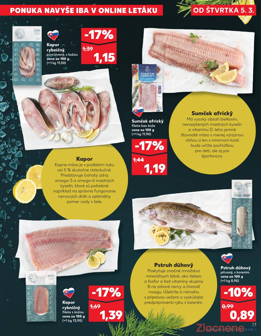 Leták Kaufland - Kaufland 5.3. - 11.3. - Kaufland Bytča - strana 21