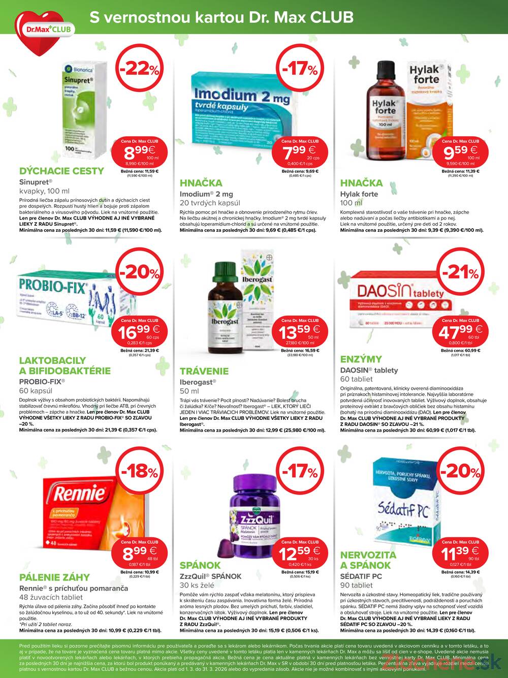 Leták Dr.Max - Dr.Max do 31.3. - strana 5