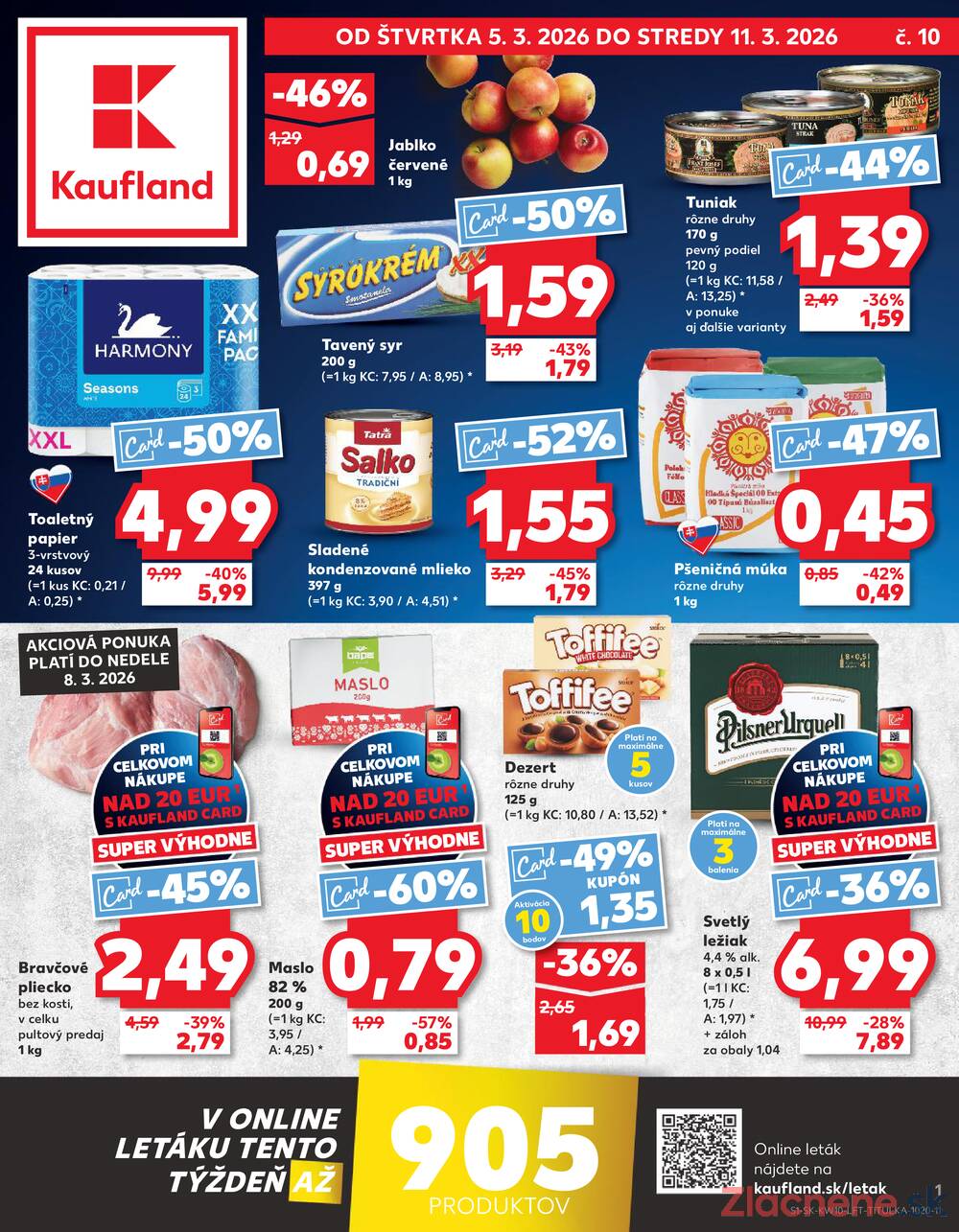 Leták Kaufland - Kaufland 5.3. - 11.3. - Kaufland Stará Ľubovňa - strana 1 Leták Kaufland - Kaufland 5.3. - 11.3. - Kaufland Stará Ľubovňa - strana 1