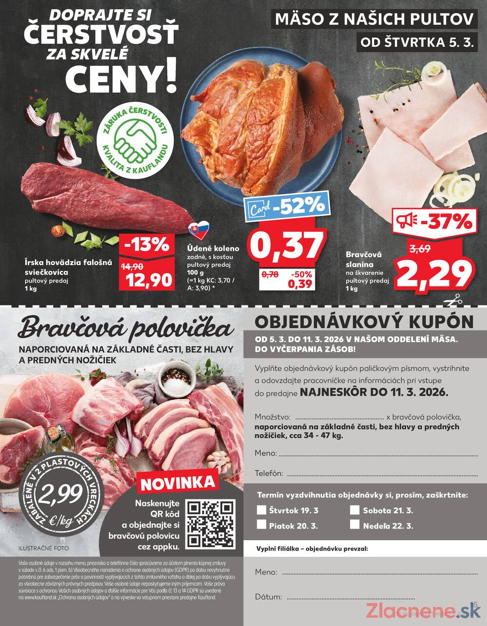 Kaufland 5.3. - 11.3. - Kaufland Dolný Kubín