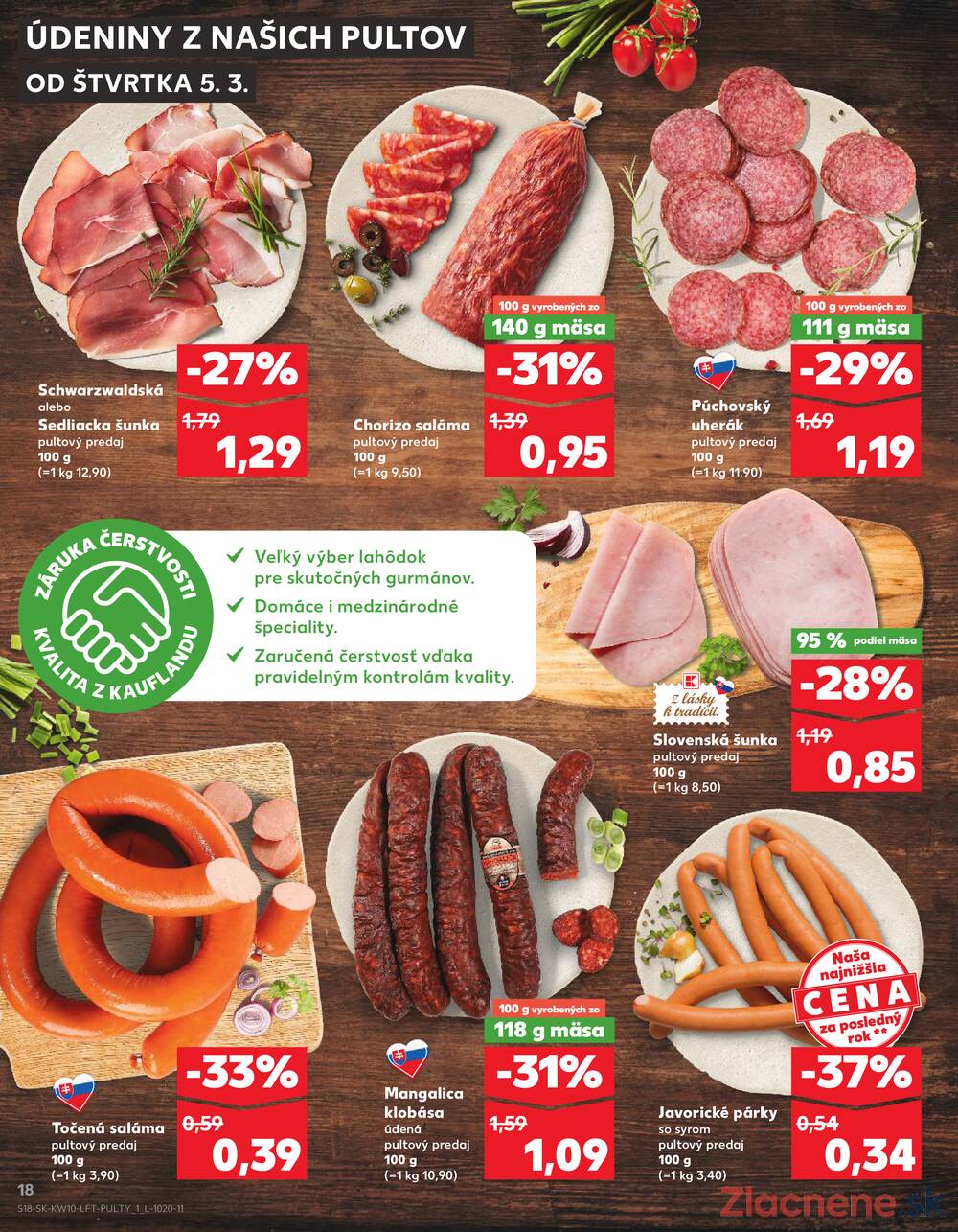 Kaufland 5.3. - 11.3. - Kaufland Dolný Kubín