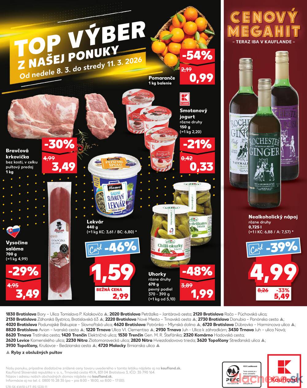Kaufland 5.3. - 11.3. - Kaufland Trnava - Nová ul.