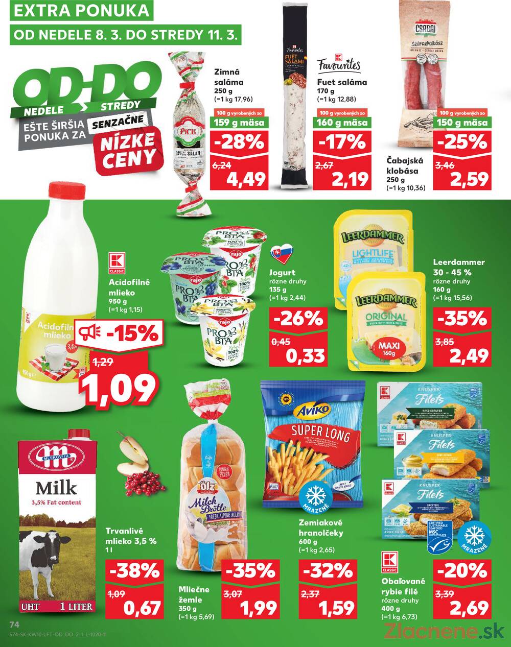 Kaufland 5.3. - 11.3. - Kaufland Martin-Podhaj