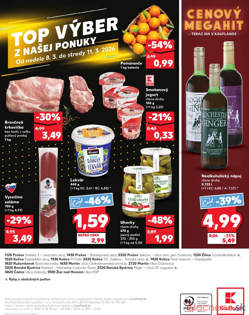 Kaufland 5.3. - 11.3. - Kaufland Ružomberok
