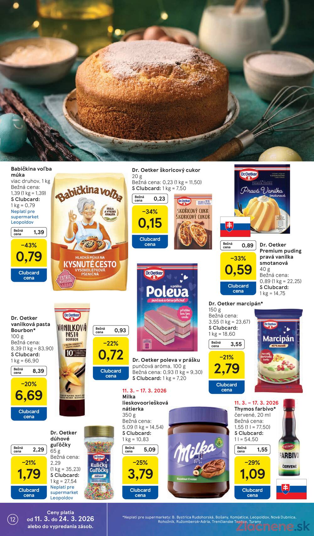 Tesco supermarkety od 11.3. do 17.3.2026