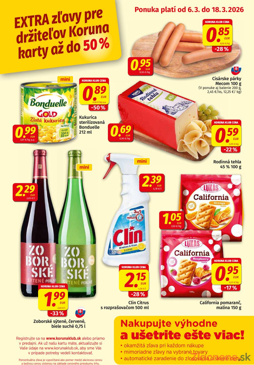 KORUNA do 18.3.