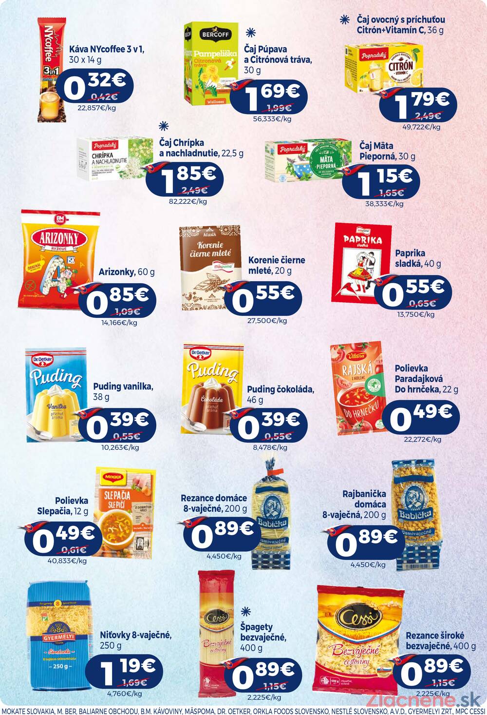 Leták MILK - AGRO - MILK - AGRO do 17.3. - strana 12