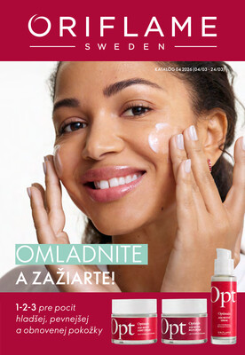 leták Oriflame