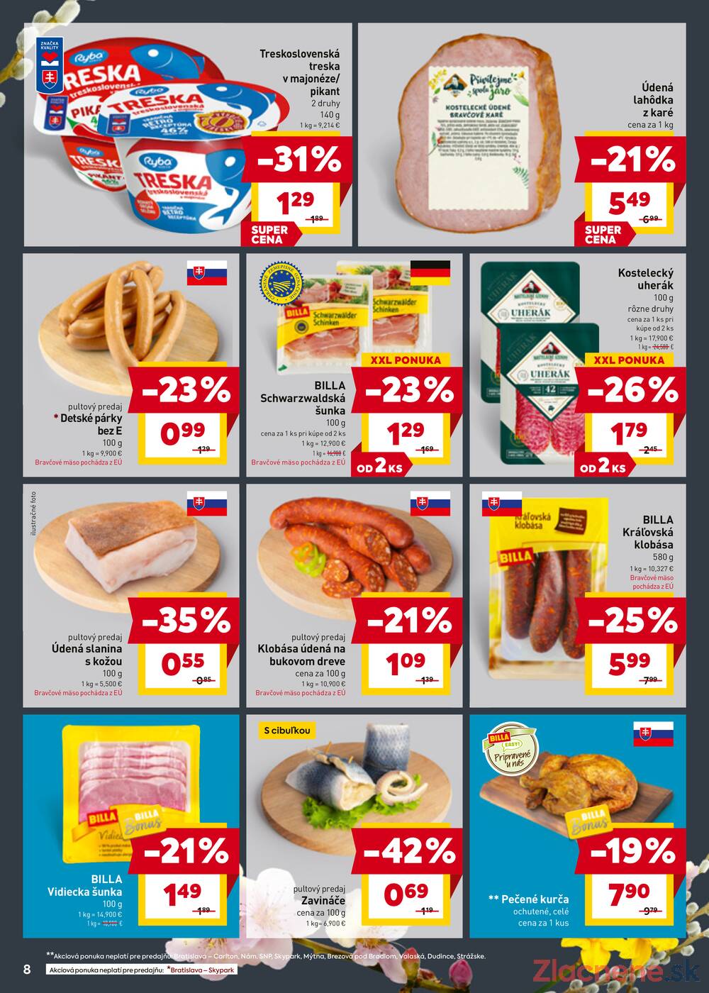 BILLA od 11.3. do 17.3.2026