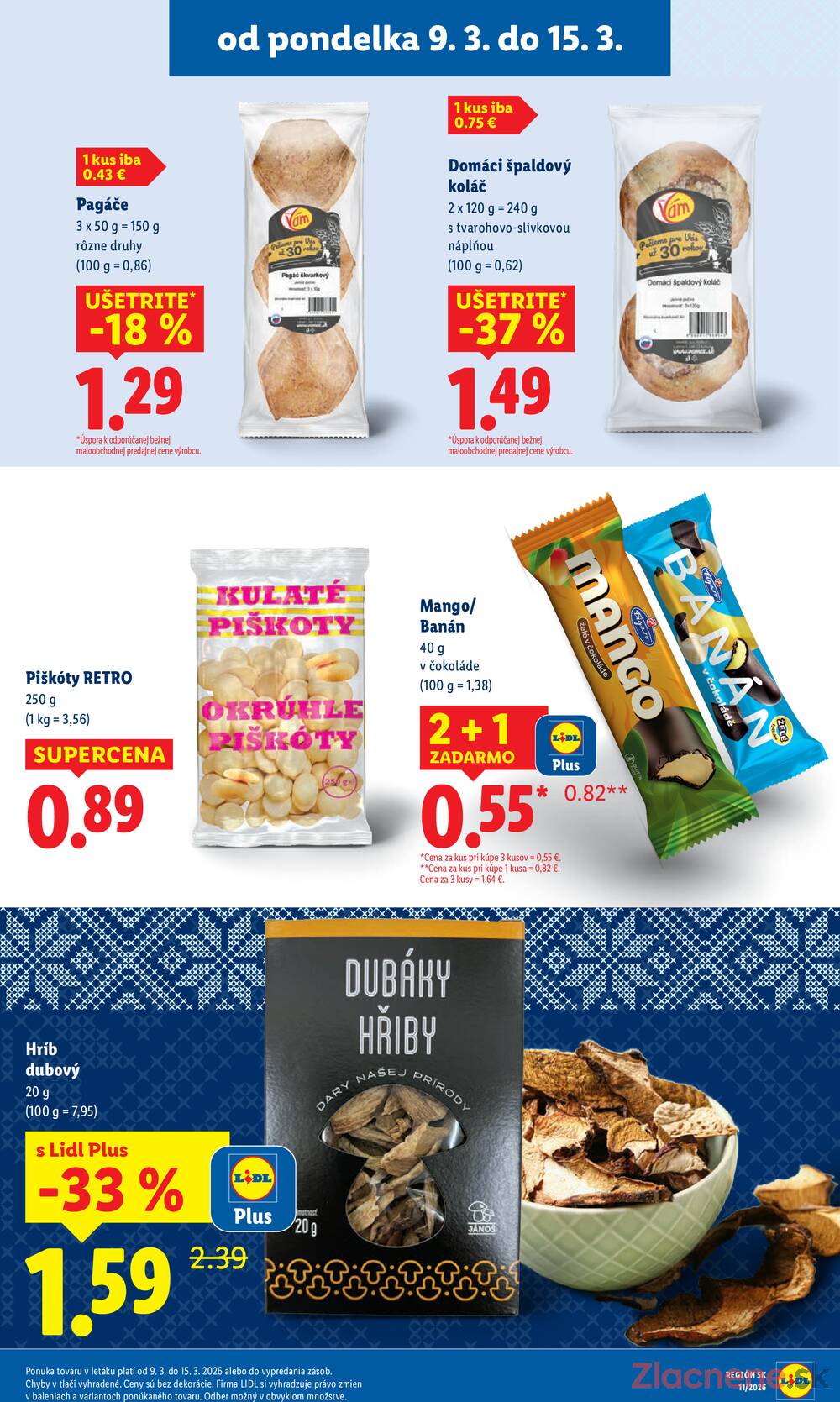 Lidl 9.3. - 15.3.