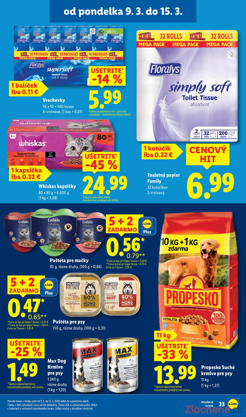 Lidl 9.3. - 15.3.