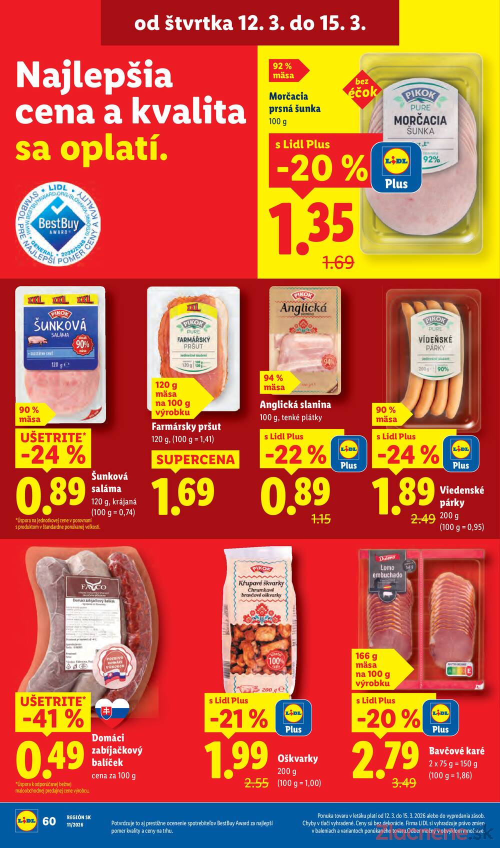Lidl 9.3. - 15.3.