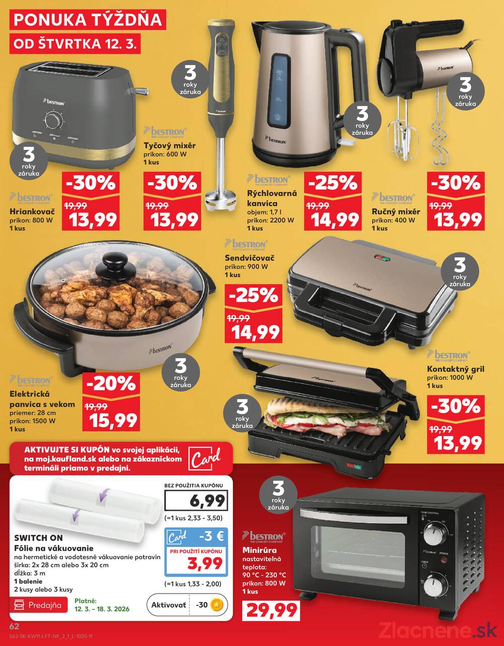 Kaufland 12.3. - 18.3. - Kaufland Stará Ľubovňa