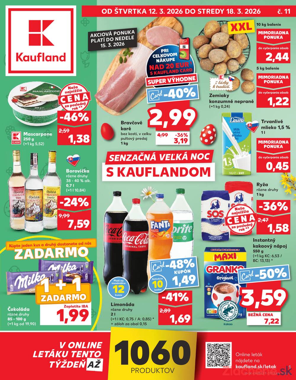 Leták Kaufland - Kaufland 12.3. - 18.3. - Kaufland Trebišov - strana 1
