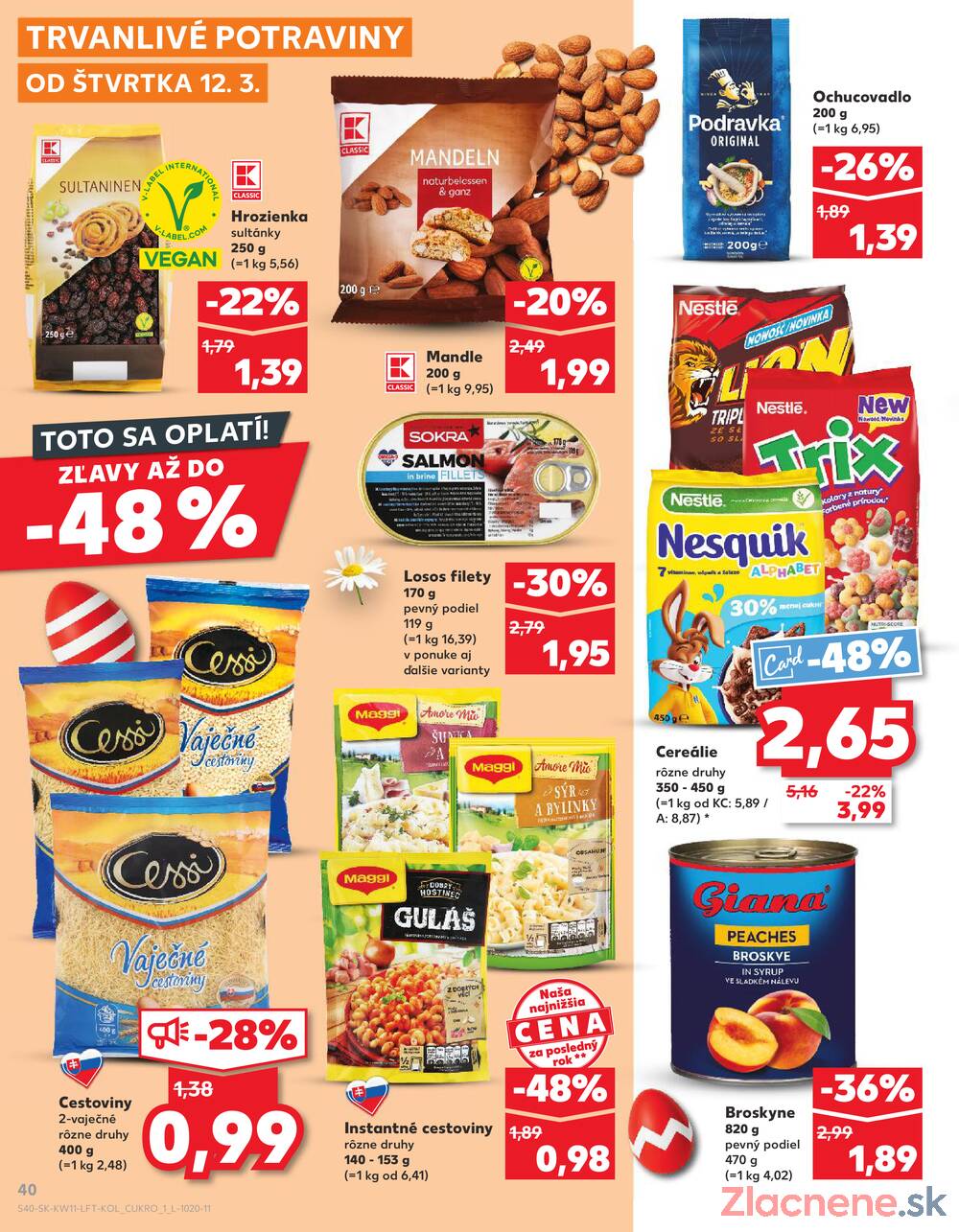 Kaufland 12.3. - 18.3. - Kaufland Sabinov