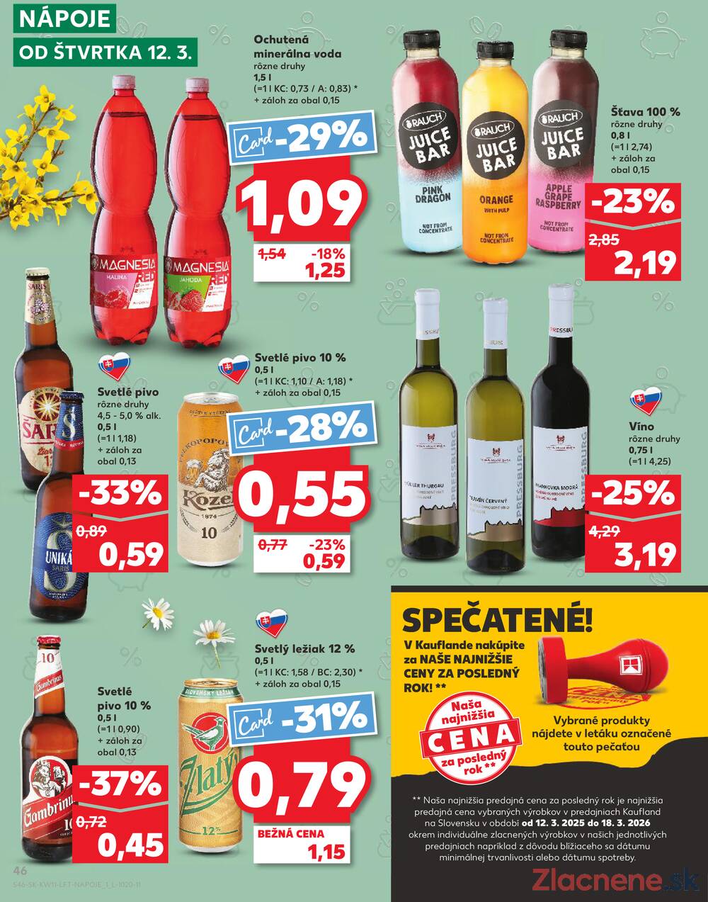 Kaufland 12.3. - 18.3. - Kaufland Bratislava - Avion (Ivanská cesta)