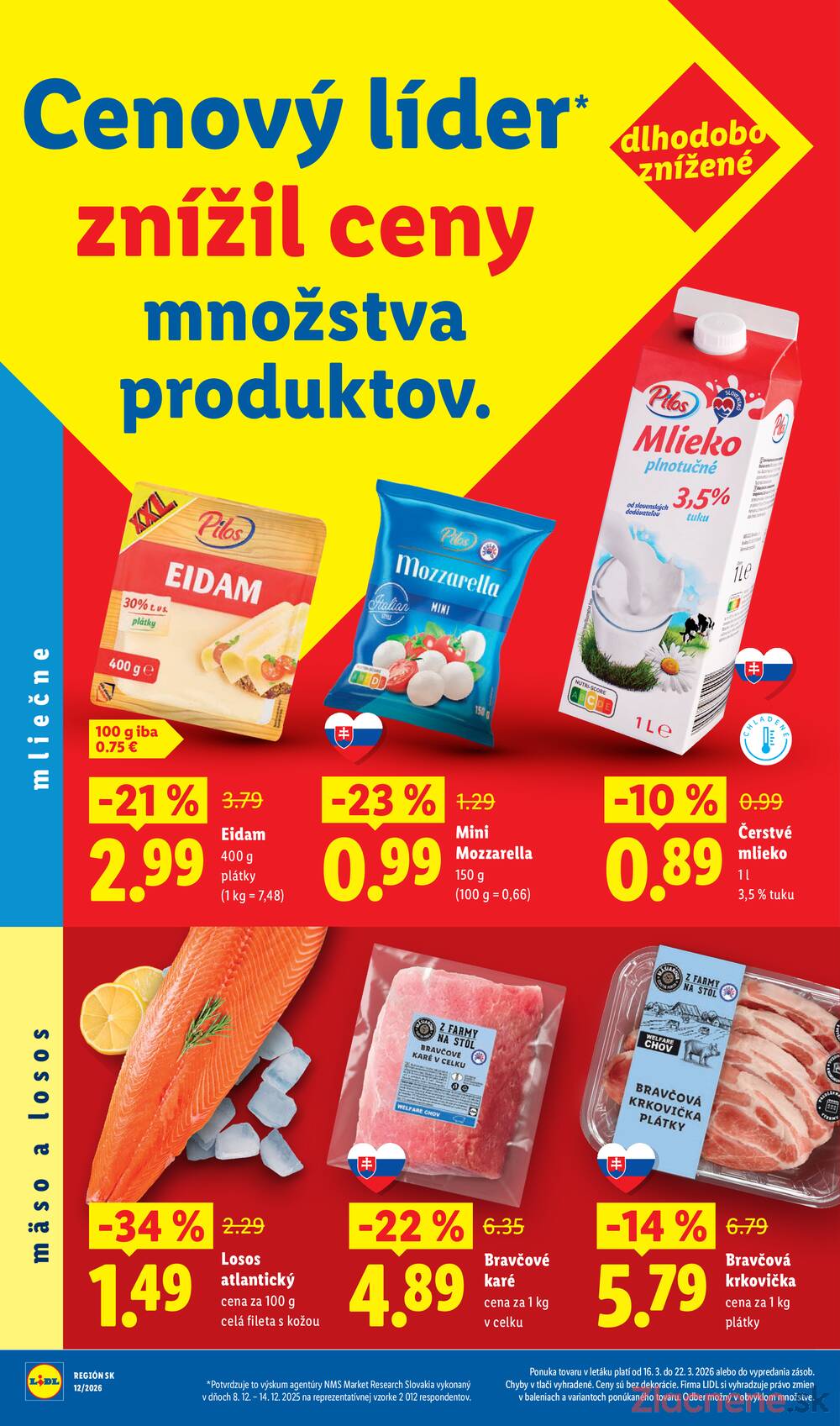 Lidl Štvrtok 12.3. - 15.3.
