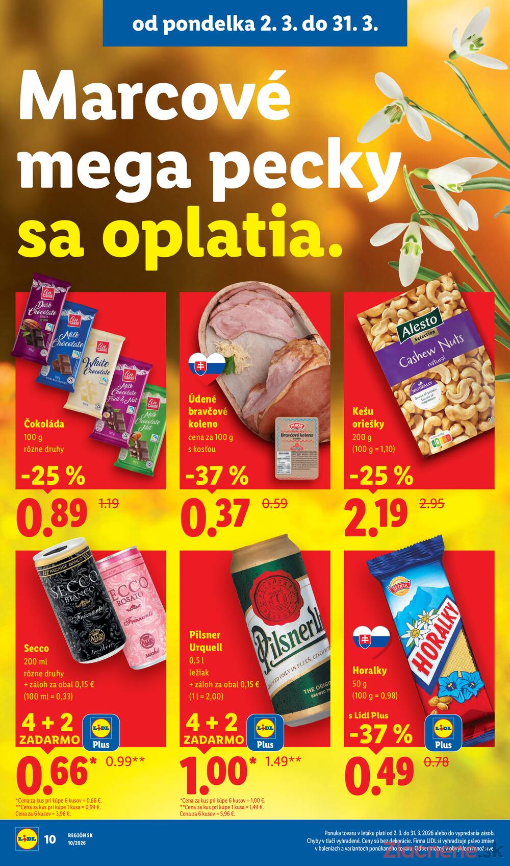 Lidl Štvrtok 12.3. - 15.3.