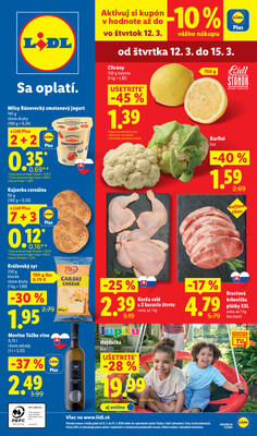 leták Lidl