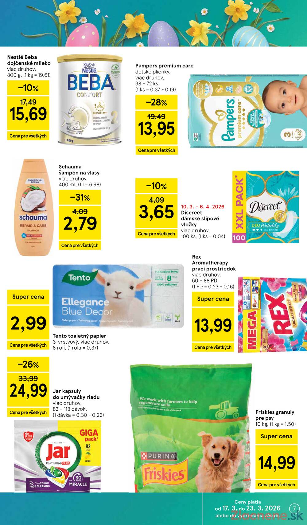 Leták Tesco - Tesco malé hypermarkety 18.3. - 24.3. - strana 7