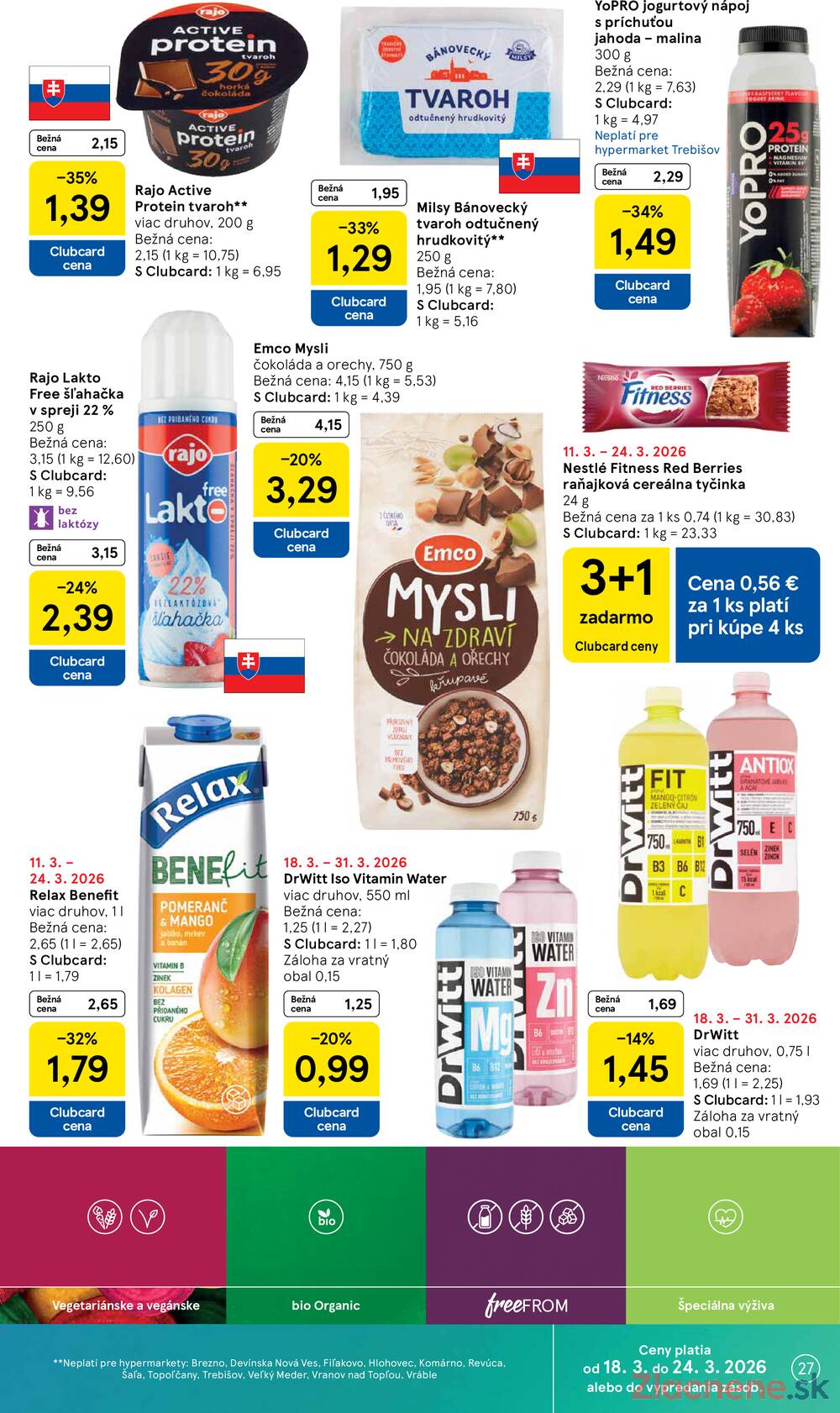 Leták Tesco - Tesco malé hypermarkety 18.3. - 24.3. - strana 27