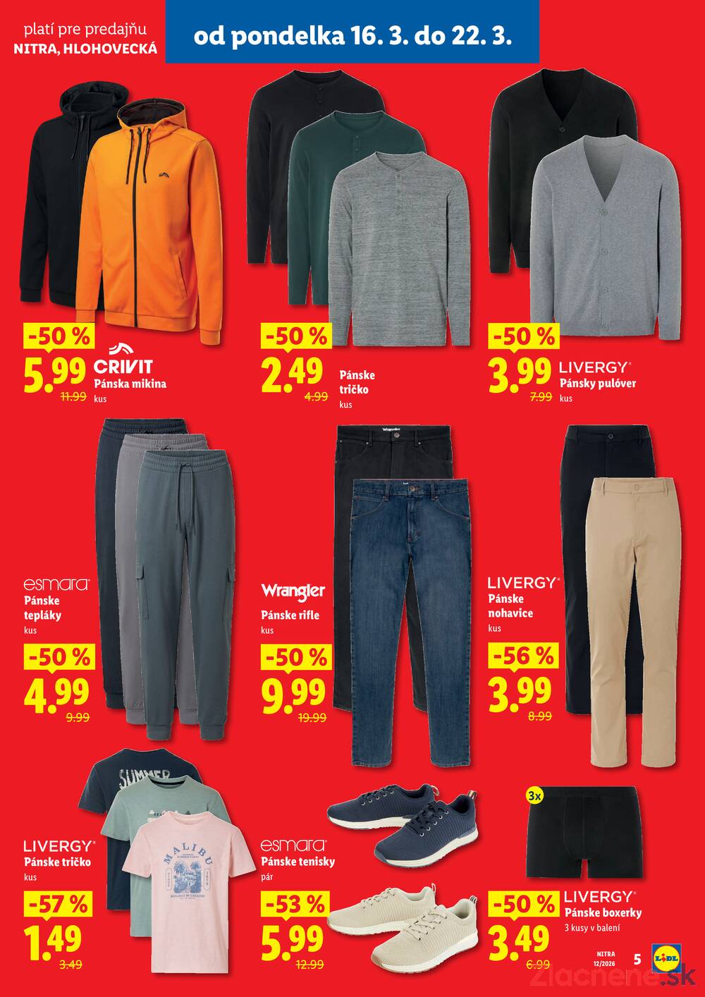 Lidl Nová predajňa v Nitre do 22.3.