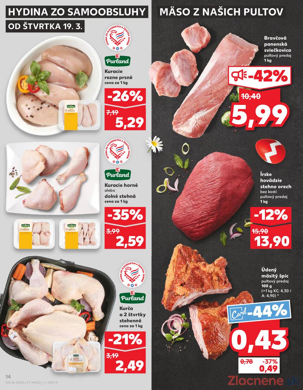 Kaufland 19.3. - 25.3. - Kaufland Tvrdošín