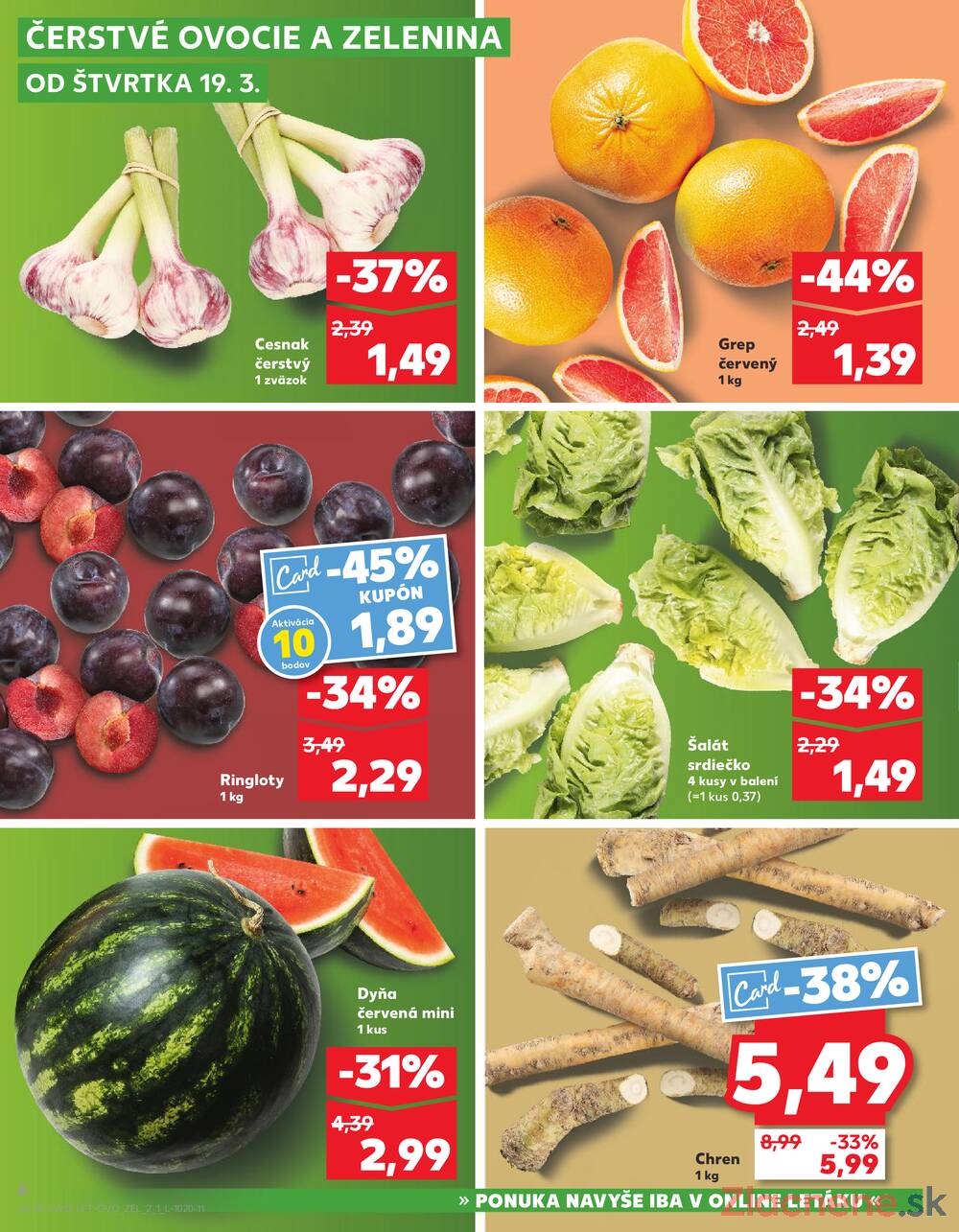Kaufland 19.3. - 25.3. - Kaufland Zlaté Moravce