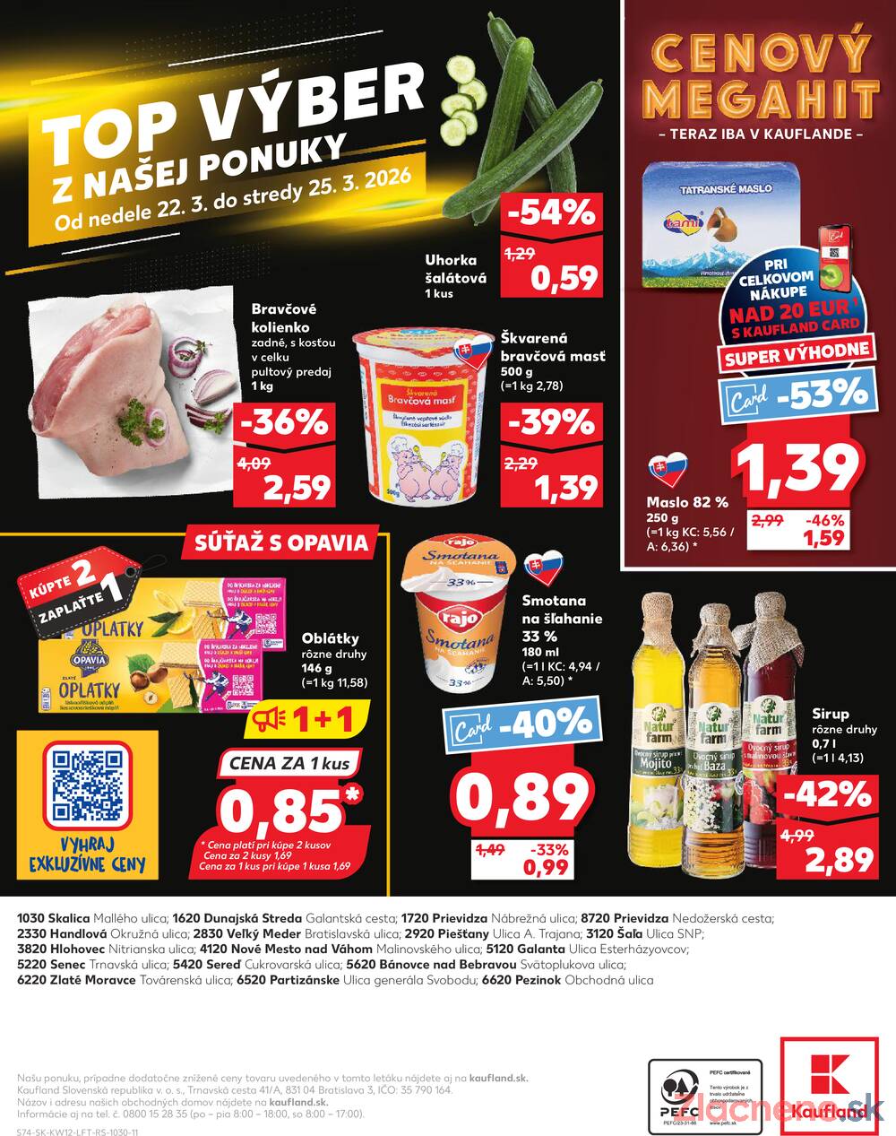 Kaufland 19.3. - 25.3. - Kaufland Zlaté Moravce