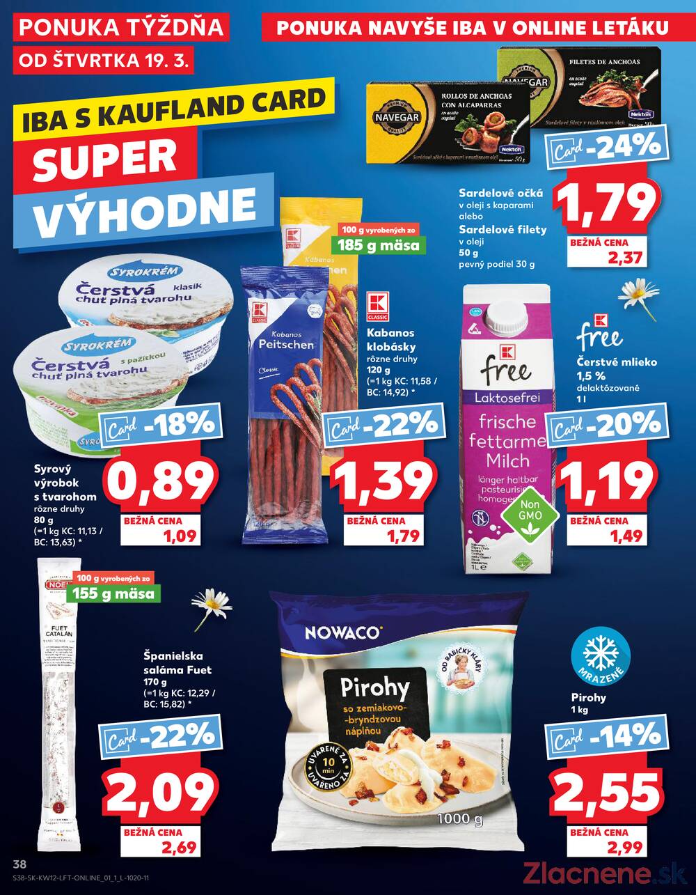 Kaufland 19.3. - 25.3. - Kaufland  Bratislava - Zahorska Bystrica